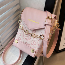 Net Red Ocean Air Bag Package Womens Bag 2022 Spring Summer New Japan-ROK Cute Slanted Satchel Bag Fashion Casual Single Shoulder Bag