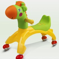 Childrens scooter toddler childrens young childrens balance four-wheel twist scooter girl baby