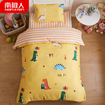 Antarctic kindergarten quilt three-piece set of cotton baby bedding Childrens garden bedding Nap six-piece set of cotton