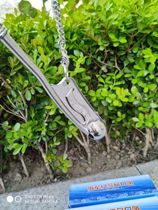 Deep Blue House Navy mouth flute imitation silver Navy etiquette with sailors whistling Navy souvenirs