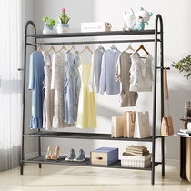 Clothes rack Floor folding indoor clothes rack Balcony clothes rack Household bedroom clothes rack Simple clothes rack