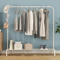 Drying rack floor-to-ceiling household simple folding indoor bedroom hanger single pole drying rack for cool clothes