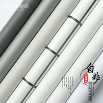 Black and White Gray self-adhesive dormitory wallpaper College student bedroom wallpaper waterproof wall sticker back glue milk tea shop barber shop
