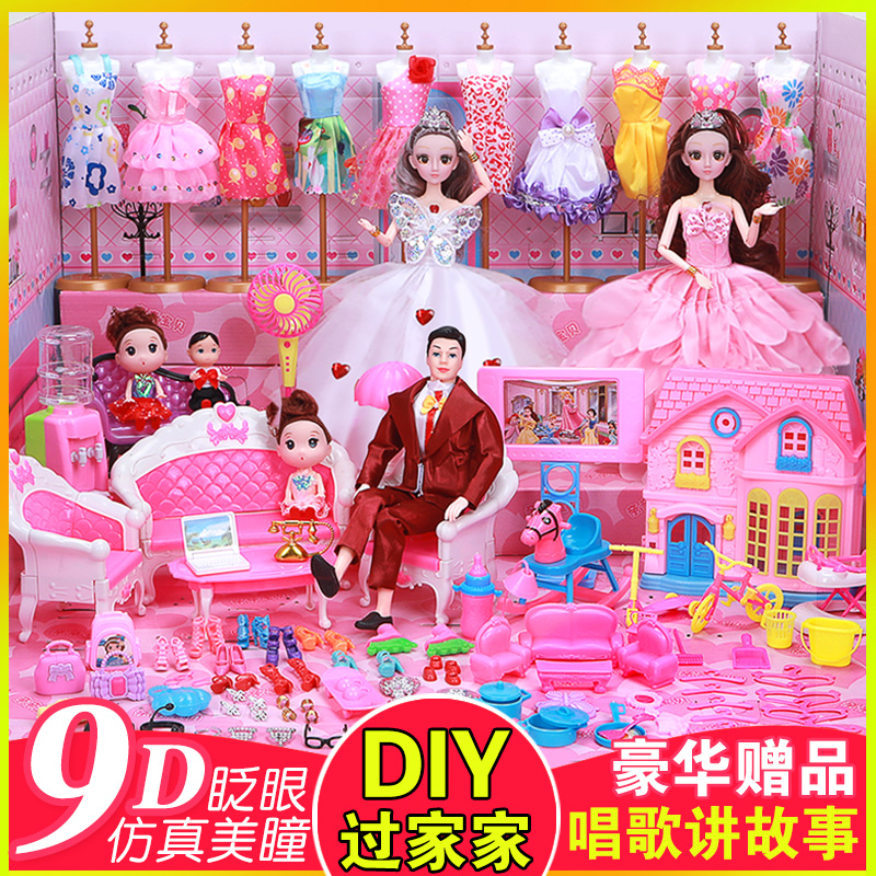 barbie doll big house set