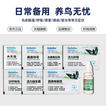 Parrot bird medicine see a doctor cold diarrhea medicine diarrhea cough special deworming liver essence electrolyte probiotics set