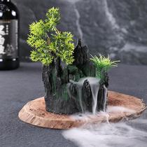 Japanese-style sakab decoration dry ice small pot dry ice Cup Cup cold vegetable artistic conception plate embellishment dish decoration seafood posture made platter ornaments