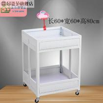 Supermarket promotion car clothing store dumping truck promotion flower shelf special car supermarket promotion table folding car
