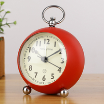 Get up small alarm clock students use net red clock small desktop simple ins boy bedroom children wake up artifact