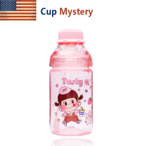 American cup mystery imported material cartoon straw detachable rope female student straw cup