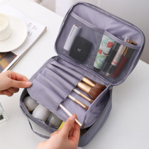 Cosmetic bag Womens large capacity simple travel business trip portable mens small portable wash cosmetics storage bag box