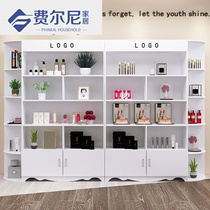 Cosmetics display cabinet Beauty salon product display cabinet Barber shop supermarket shelf skin care products nail display cabinet