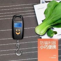 Electronic scale Travel portable scale Portable fishing small scale Rechargeable miniature hook scale small weighing household