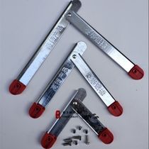 Ladder thickened pull rod folding stairs hinge iron pull strip fixing support frame foldout aluminium alloy herringbone ladders accessories