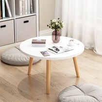 Nordic tatami Tea Table Bay window table small coffee table simple Japanese window sill carpet table low table solid wood kang table