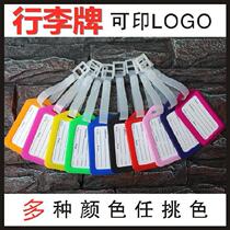 Custom-made business check-in name anti-lost card boarding small tag tag tag mark-out national tour staff portable box password box