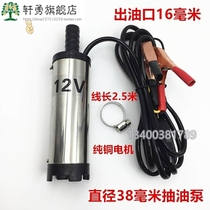  Refueling pumping electric diesel 12V24V small DC pumping portable pumping pump pumping pump