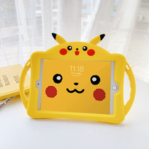 2019 new iPad protective cover Air2 shell 9.7 inches 2018 Apple Tablet PC A1893 Pikachu Air3 silicone mini5 all-inclusive pro10.5 anti-drop 6 mini 1 soft shell 10.2