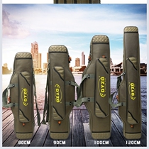 Sea Bar Rod Bag Fishing Gear Bag Big Throwing Rod Bag Fishing Pangling 4 Layers Of Sea Rod Triple Belly Oxford B Far Throw