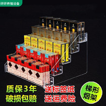 Yali beverage placement desktop elevated mobile rack Convenience store non-shatterable supermarket smoke rack Convenience store multi-layer