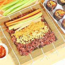 Tang Ink Square Carbonated Roller Shutters Taiwan Dinner Group Tools Common Materials Purple Vegetable Wrap Rice Sea Tunes Sushi Roll Green Leather Curtain Open