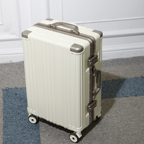 Aluminum frame luggage for men and women 20 inch universal wheel trolley case student suitcase 24 inch large capacity PC box