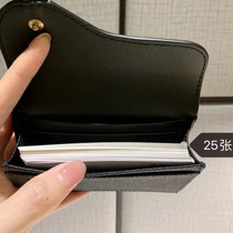 2022 new advanced senses cow leather clammy saddle card bag old flower Tiffin canvas short wallet with zero wallet buckle