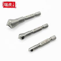 90 degree oblique hole chamferer Imperial Chamfering knife internal chip removal countersink drill deburring woodworking hole opener cone chamfer