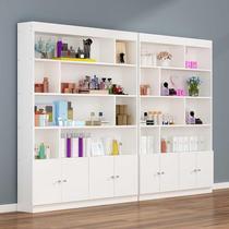 Multi-layer cosmetics display cabinet Product display cabinet Multi-layer hand-made combination cabinet Cosmetics display cabinet send spotlights