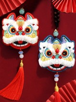 Sachet embroidery diy material bag handmade antique purse to send male girlfriend car car pendant