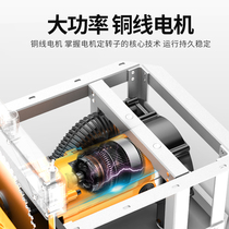 9 inch dust-free flip saw woodworking gypsum board vacuum table saw floor saw cutting machine panel saw household electric circular saw
