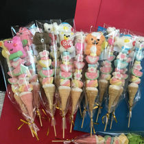 Cartoon skewers 30g candied gourd skewers skewers marshmallow lollipop fudge children candy creative bulk wholesale