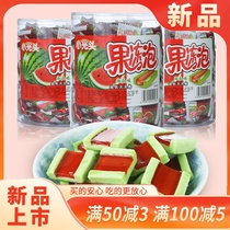 80 after nostalgic snacks jelly bubble watermelon flavor bubble gum whole barrel 540g about 150 pieces