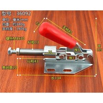 Table saw leaning against the mountain ruler Push Bench Saw Accessories Woodwork Guide Quick Clamp Head Press Pliers Tooling Push-pull positioning