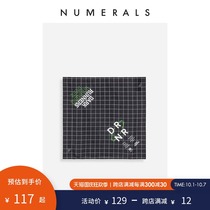 NUMERALS joint handkerchief 2021 autumn new custom logo print neutral style square towel 229182