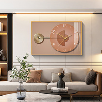 Nordic light luxury clock living room household Bell decoration simple fashion wall clock creative personality silent clock decoration hanging watch