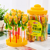 Corn candy candy lollipop bottled water fructose hard candy bulk childhood nostalgic candy children snacks recommended