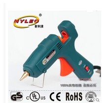Heli Neli Ao brand with switch copper mouth hot melt glue gun HLA60-100W dual power household glue gun 11mm