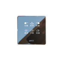 Element Smart Home Touch View Panel Switch RS485 Bus PROV2 Dual Control 86 6 Way