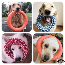 Pet knot toy dog bite-resistant molar dog bite rope Big Dog puppy puppy small dog puppy Teddy golden fur supplies