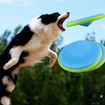 Frisbee can supplies dog water training bite-resistant golden hair flying saucer dog special border grazing toy