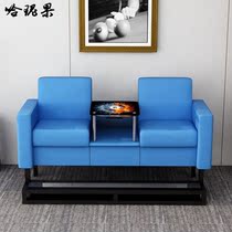 Billiards table and chair deck thick chair iron ball Hall Ball Chair rest area chair sofa chair sofa seat room viewing chair leather