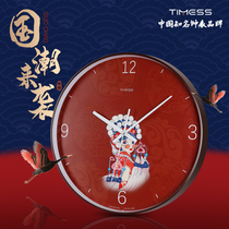 TIMESS wall clock living room clock simple Nordic fashion home clock Wall watch retro creative 2021 New