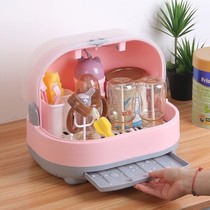 Baby bottle storage box baby tableware storage box disinfection auxiliary Food Bowl Spoon tool small storage small