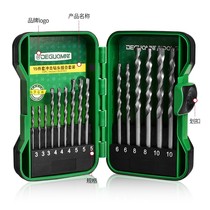 Minite light impact drill bit round handle extended drill bit concrete wall hole installation for household pendant installation