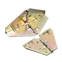 Square table variable round table support Folding dining table Cross spring hinge 180 degree desktop flap furniture butterfly hinge