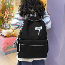 NR Mori color hit new all-match schoolbag female college students Japan and South Korea high school backpack mens solid color backpack womens shoulders