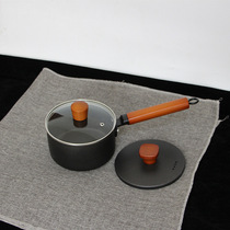 Household cast iron die-casting healthy iron milk pot Baby food baby iron pot thickened pure iron cooking noodles small pot single person