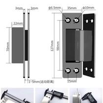 Stealth door 304 exterior open concealed stainless steel wooden door concealed door cross hinge hidden hidden invisible hinge