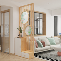 Nordic screen partition fence locker Living room entrance door Entrance barrier Light luxury modern simple shoe cabinet