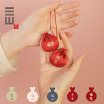 Big balls sachet ball pendant empty bag handmade sachet ancient style portable incense packaging cinnabar hair safe charm Tanabata